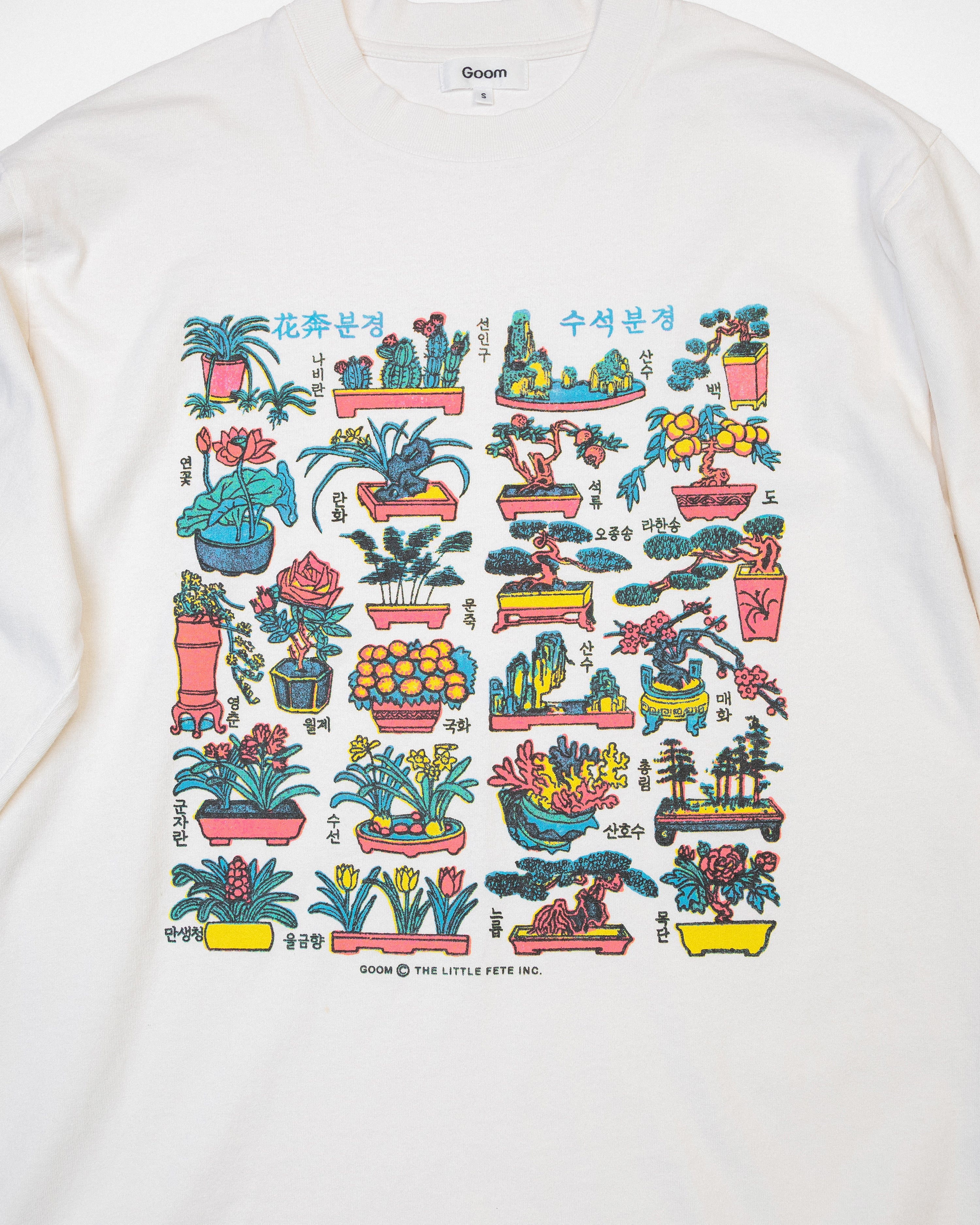 Bun Jae Arrangement Long sleeve Tee- OffWhite