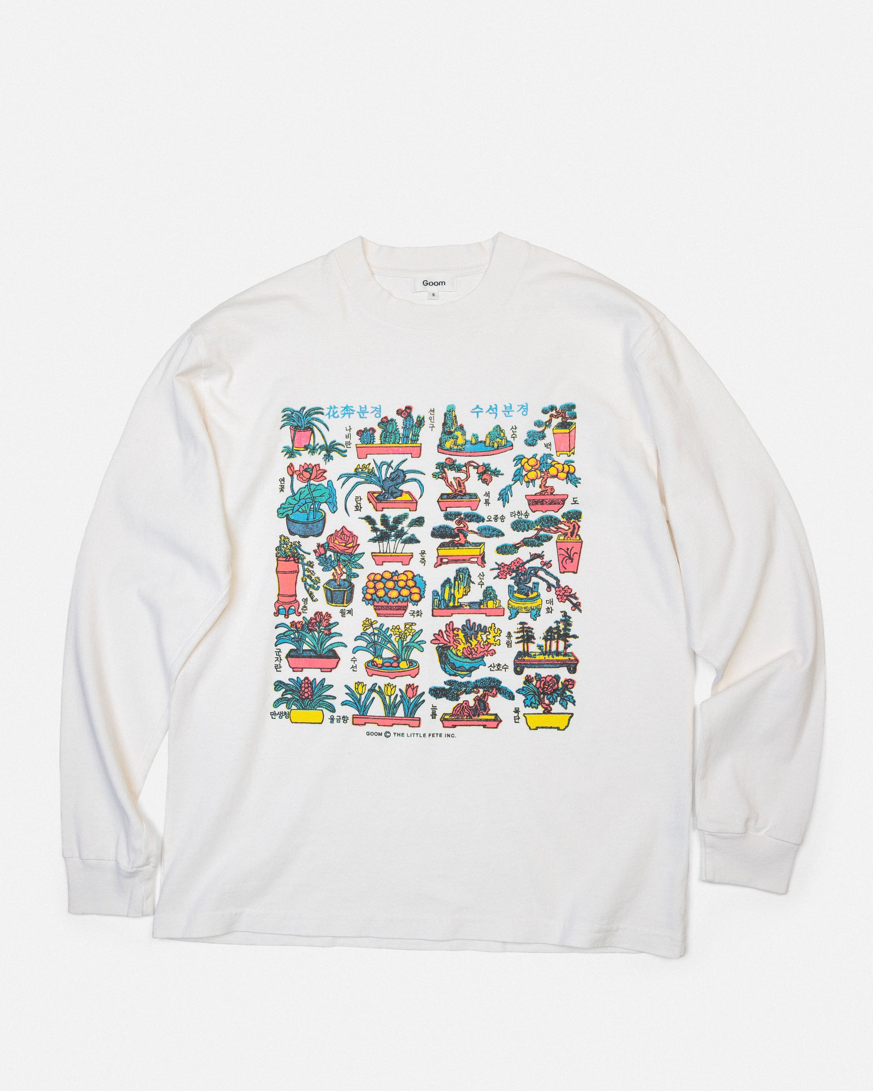 Bun Jae Arrangement Long sleeve Tee- OffWhite