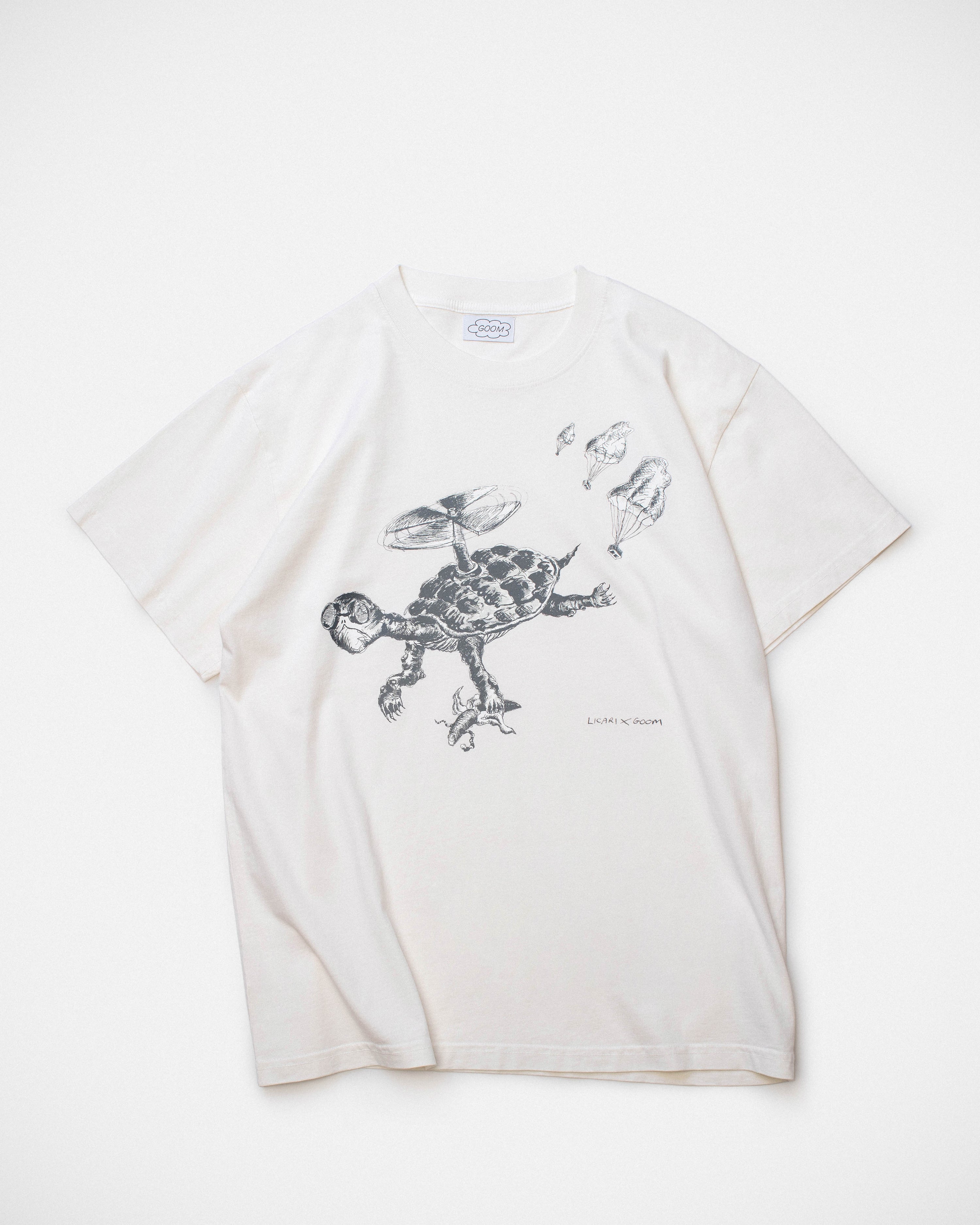 Adventure Turtle Tee - Off White