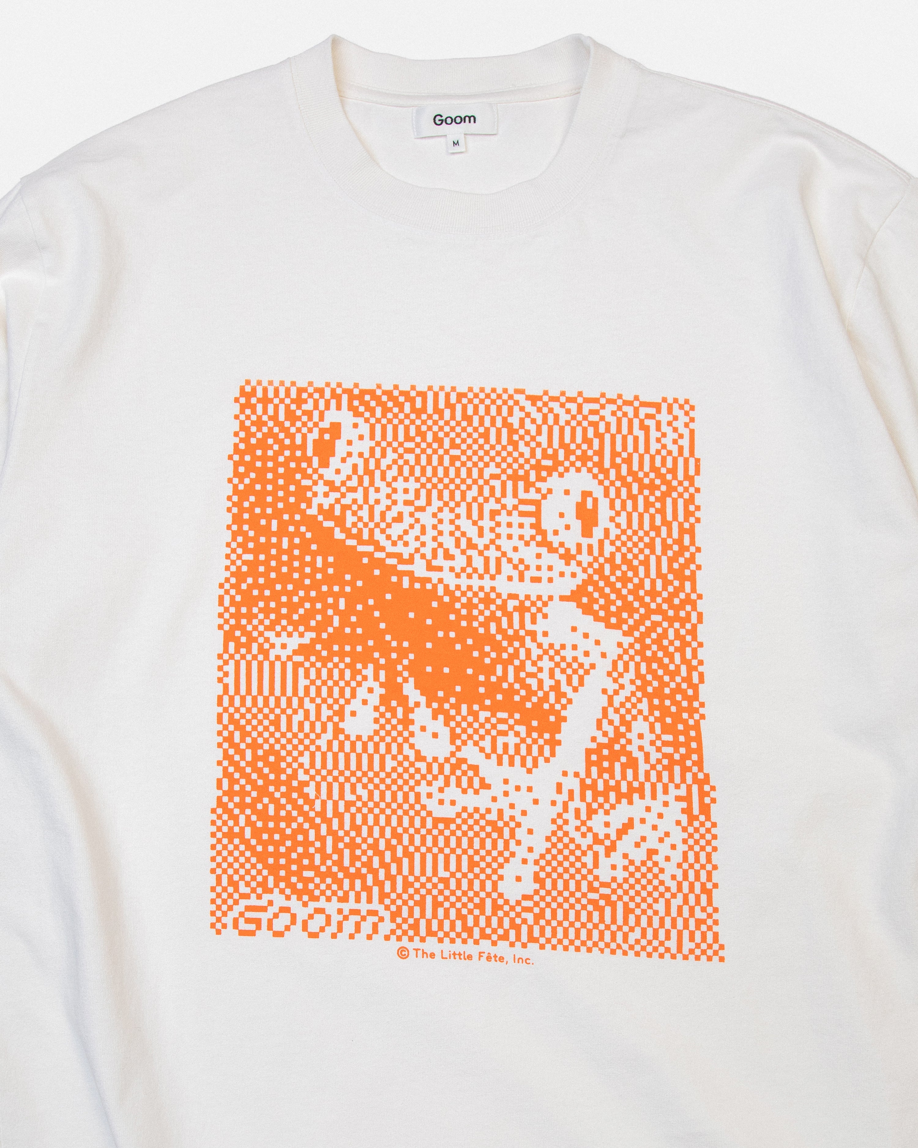 Binary Practice Long sleeve Tee- OffWhite