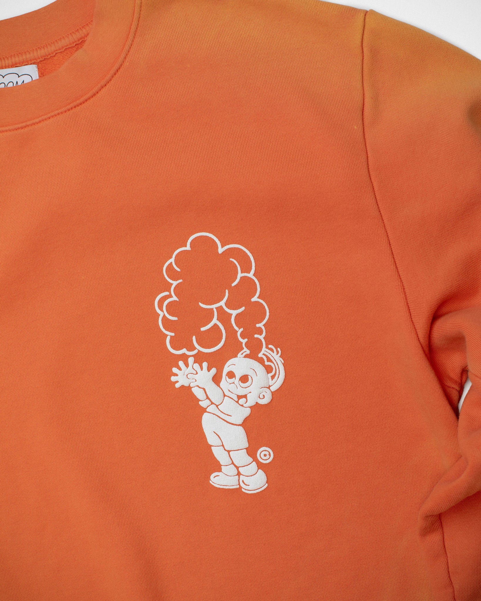 Cloudhead Sweatshirt - Sun faded Orange