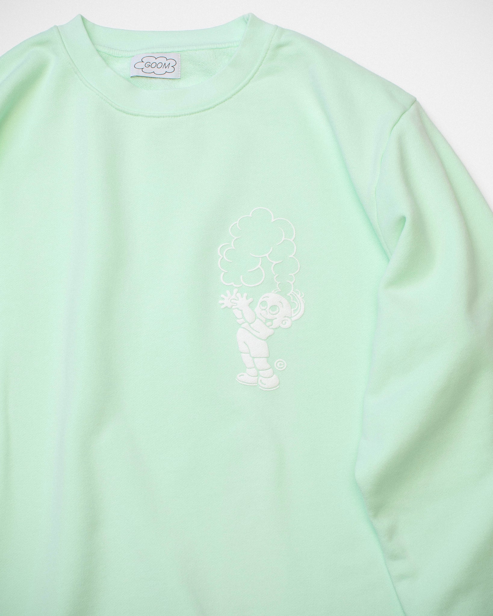 Cloudhead Sweatshirt - Light Mint