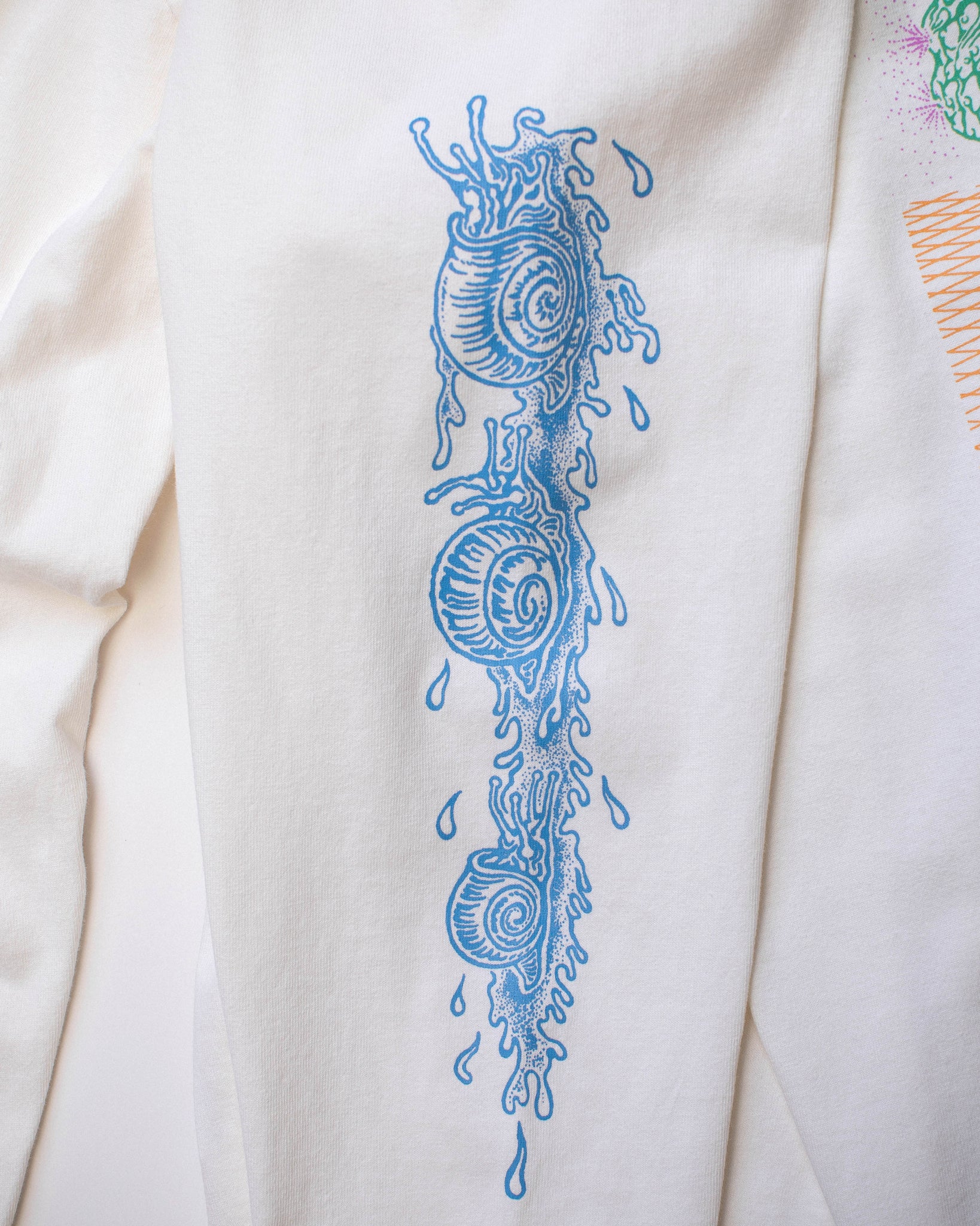 Fungi Connection LS Tee - Off White