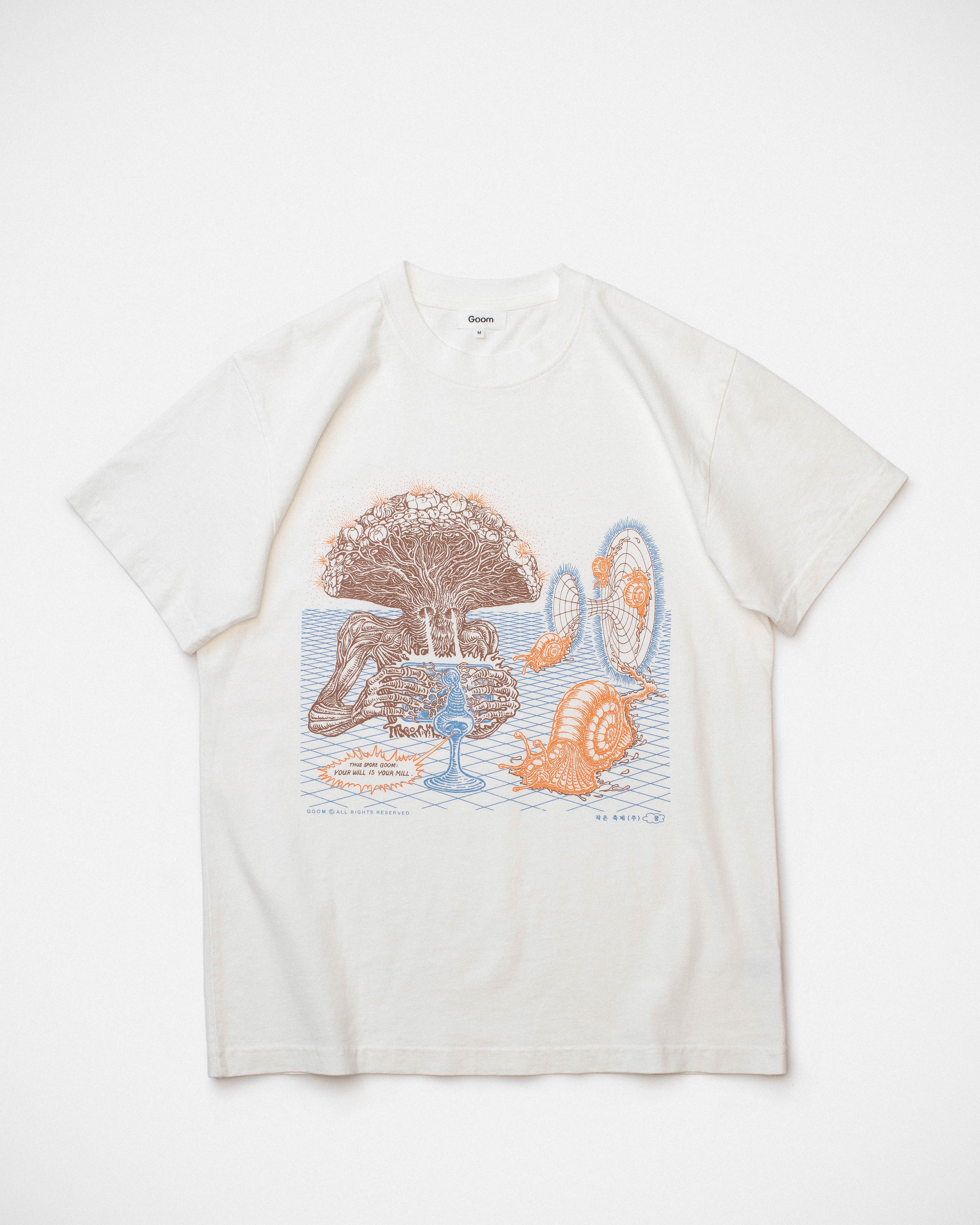 Fungi Connection Tee - White