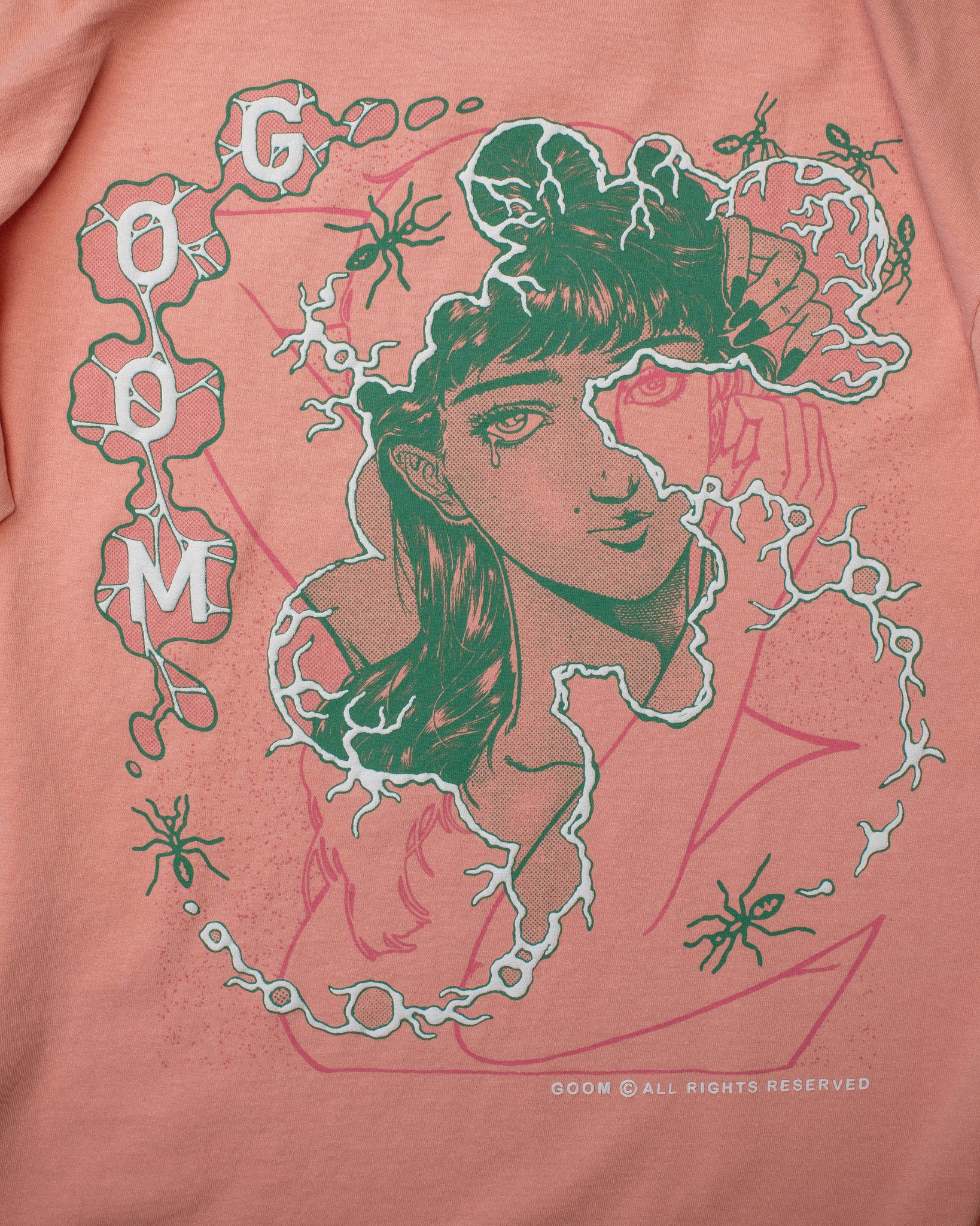 Gals Panic Tee - Coral