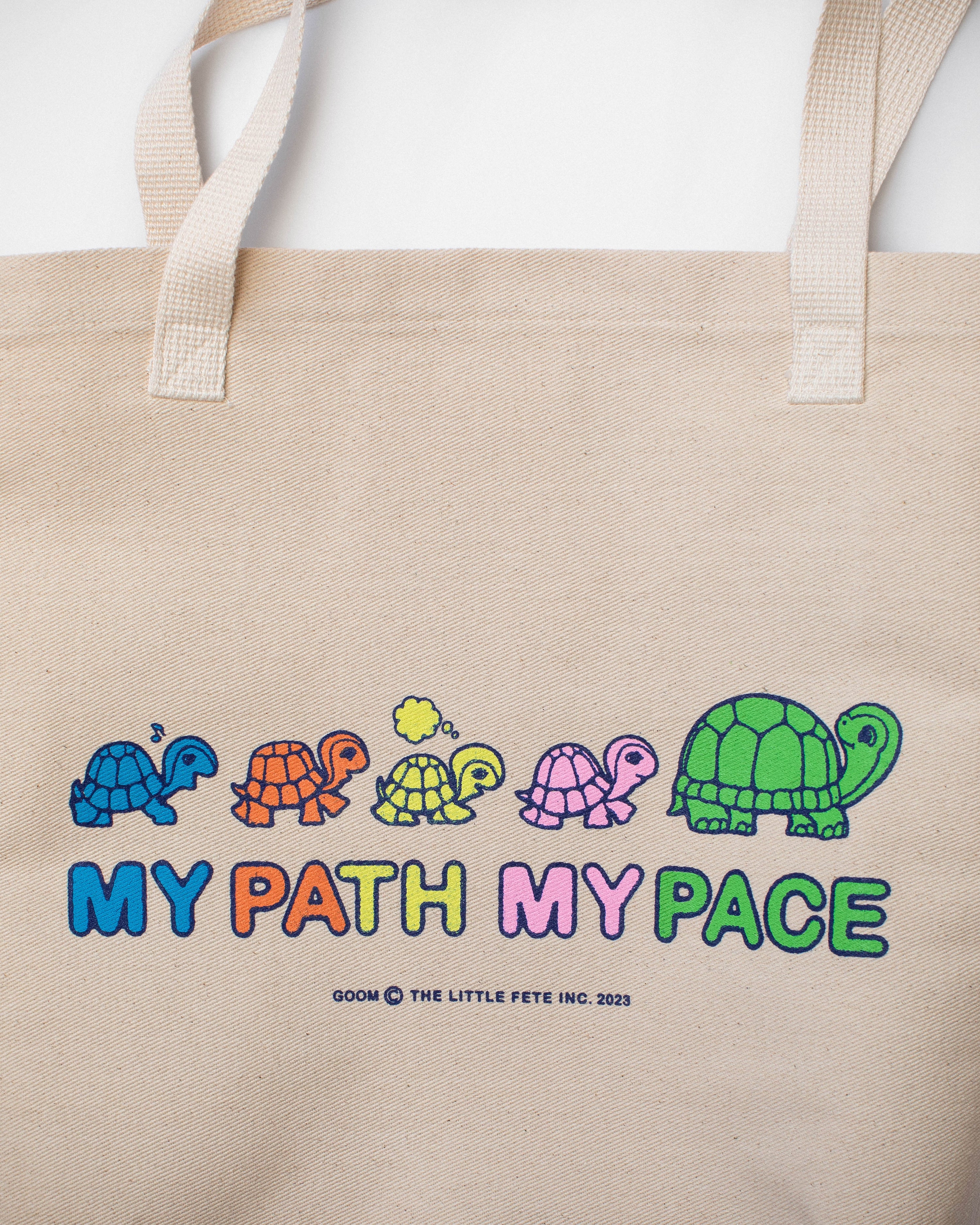 My Pace Tote Bag - Natural White