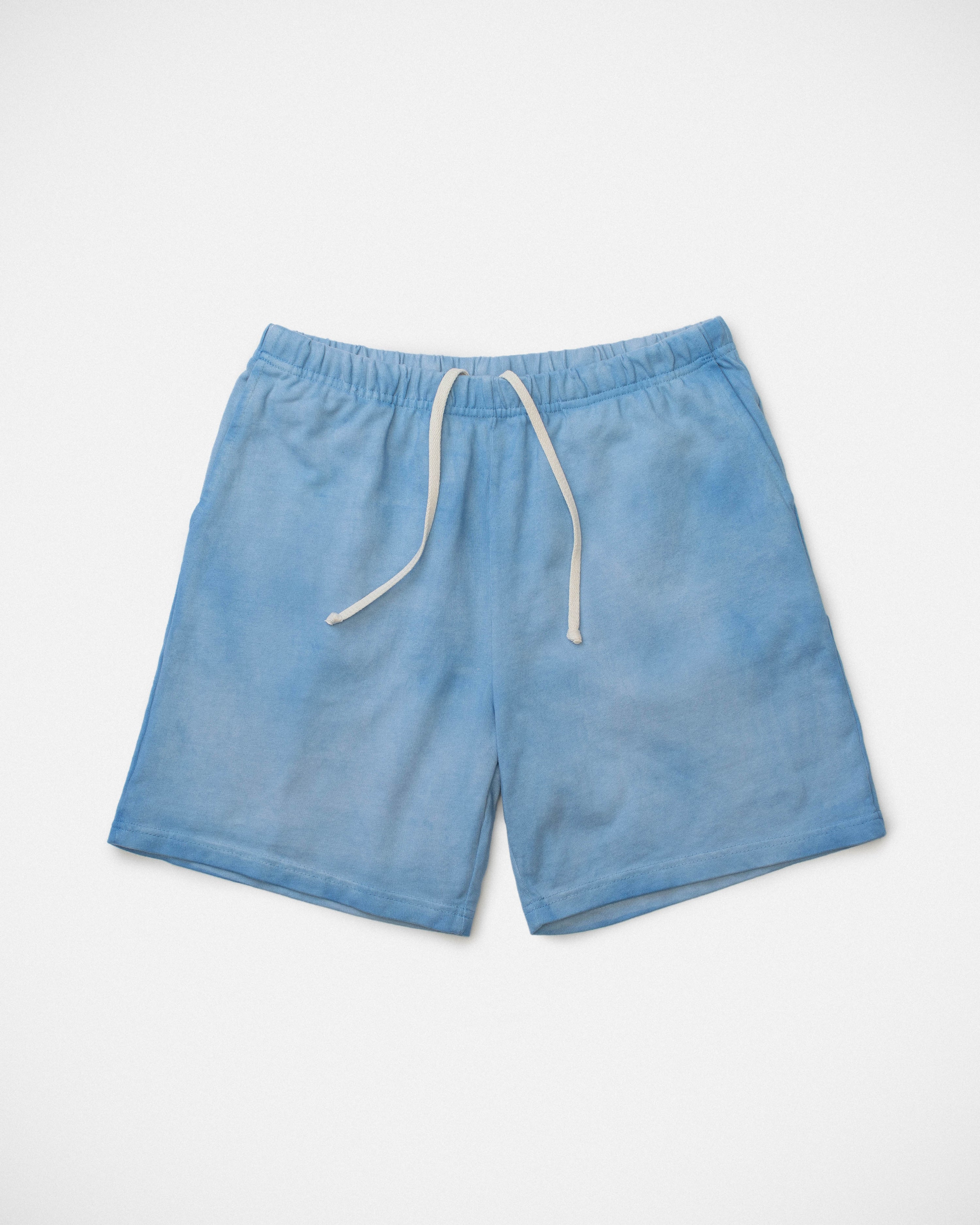 Gym Shorts - Sun faded Blue