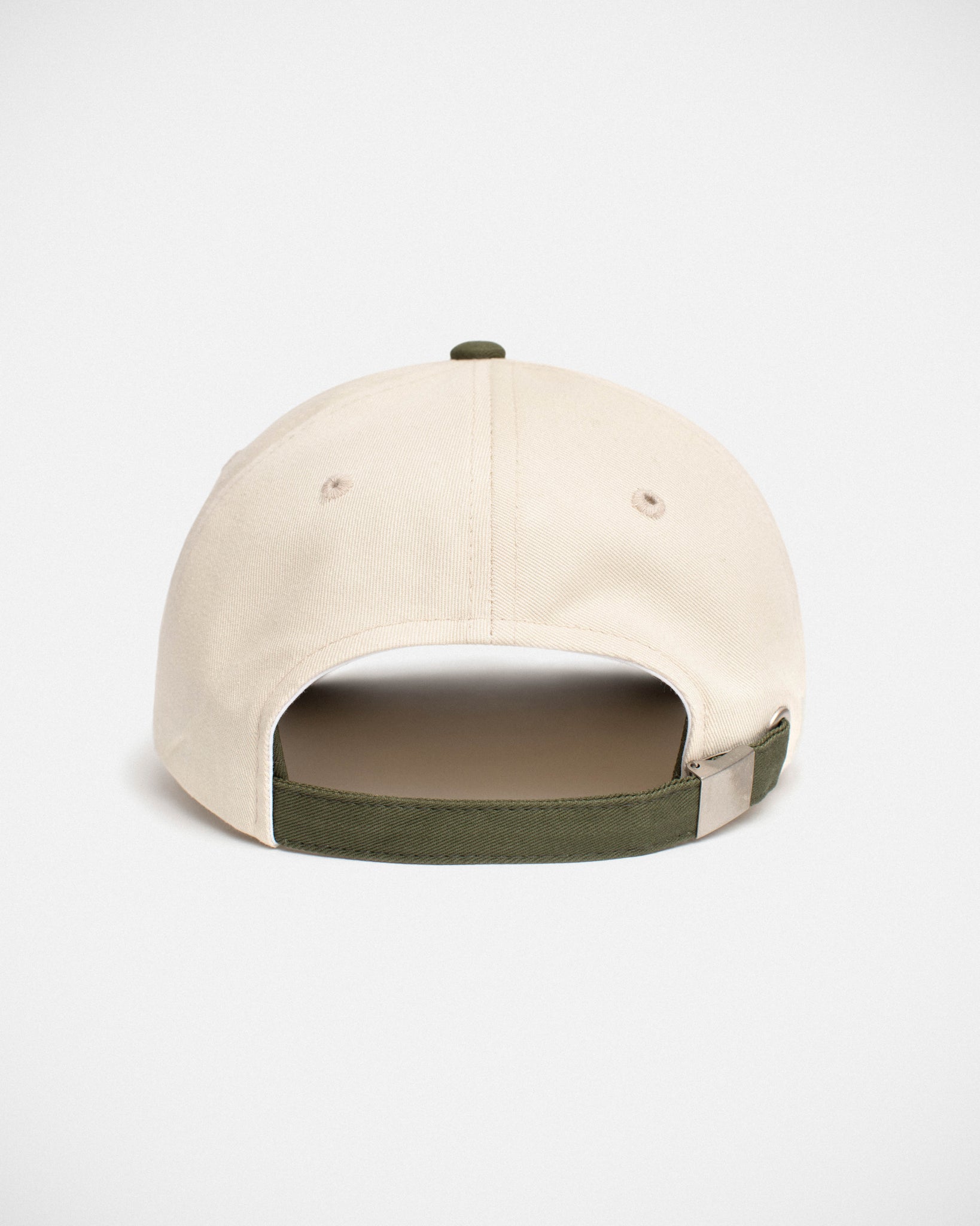 Turtle Hat - Olive/Natural White