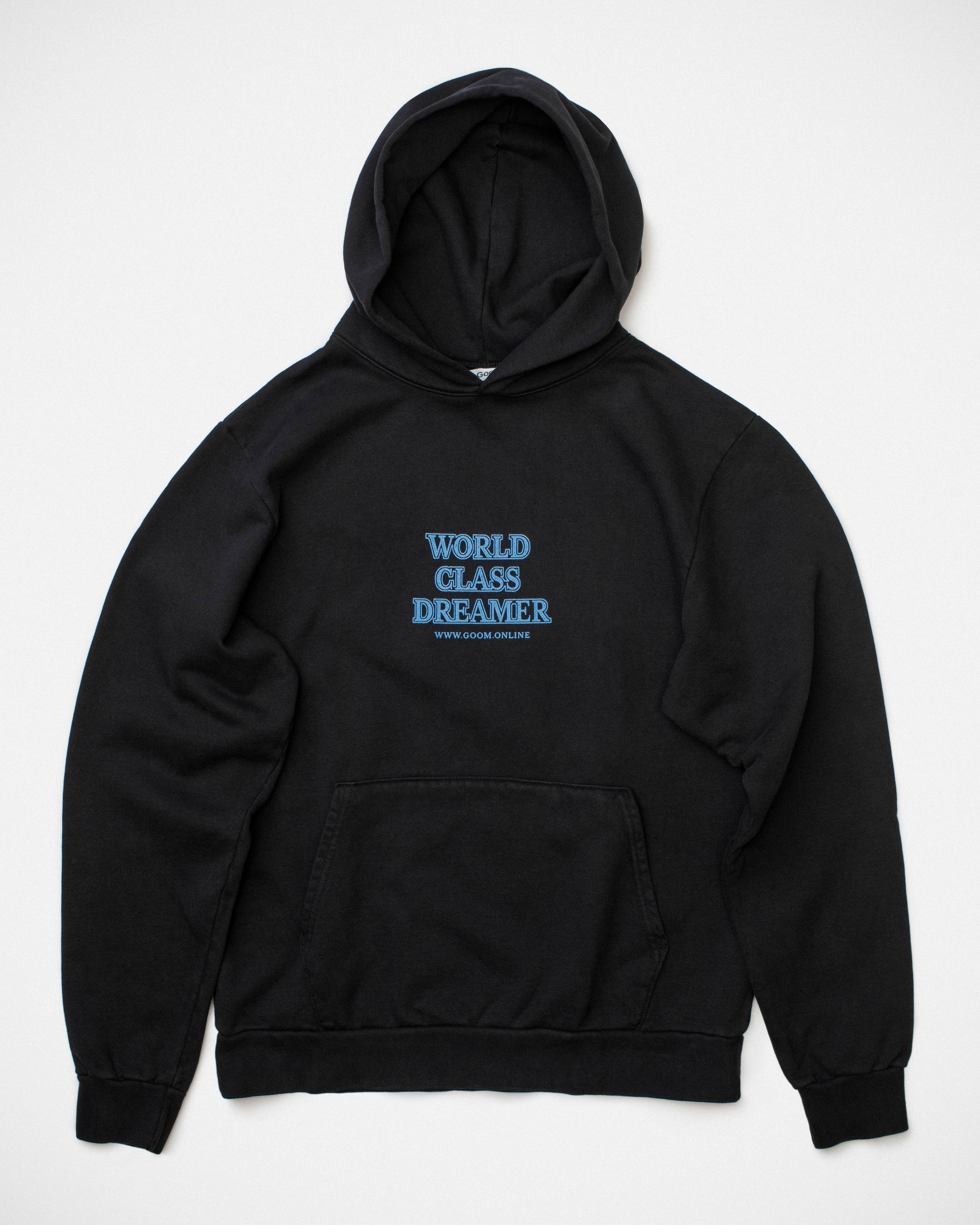 WORLD CLASS DREAMER HOODIE - BLACK